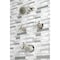 Kingston Brass KBX8146BX Two-Handle Tub and Shower Faucet, Polished Nickel KBX8146BX - alternate 6